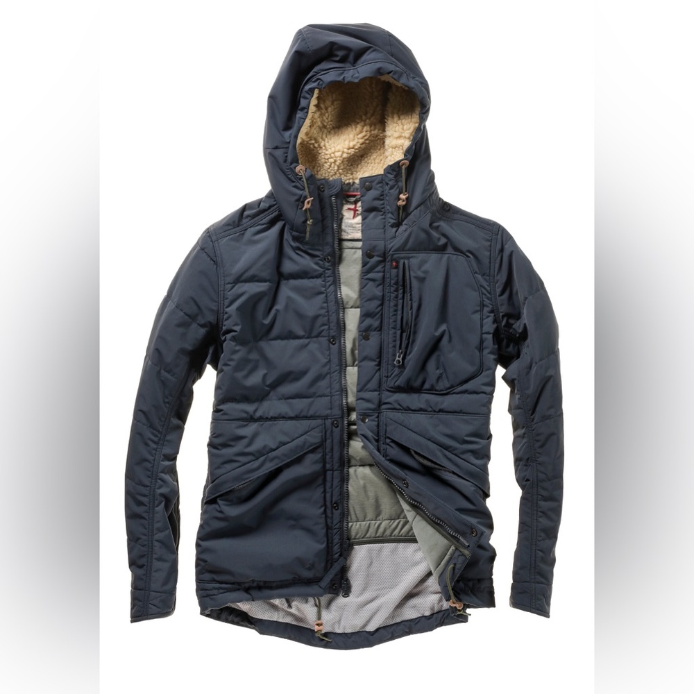 Relwen Men’s Channel Boarder Jacket Navy XL NwT Retail $358
